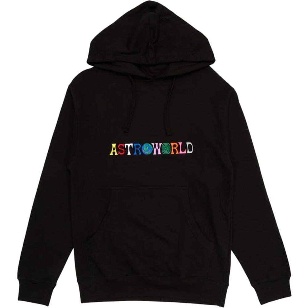 Travis Scott Astroworld logo Black Hoodie